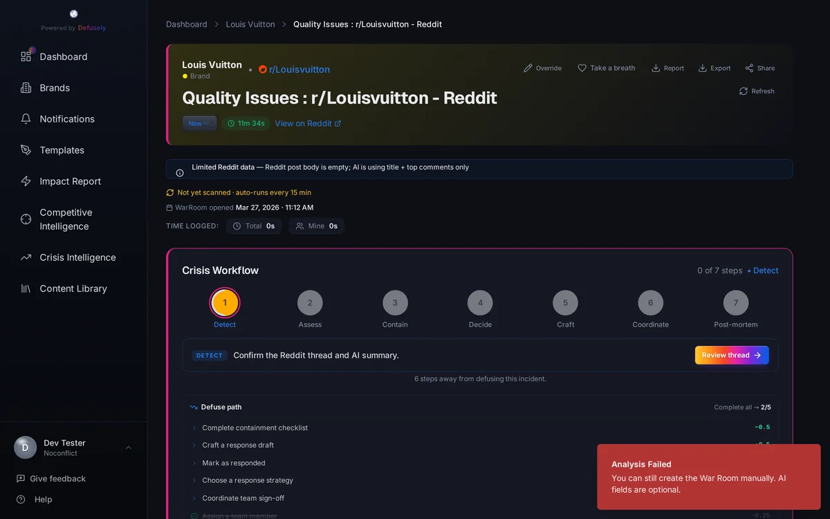 What Is a Reddit War Room? The Shared Workspace for Crisis Response